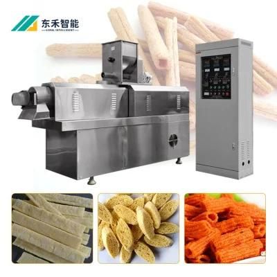 Top Machine Shandong Loyal-Intelligient Pop Corn Snacks Producing Line Machine Choco Fills ...