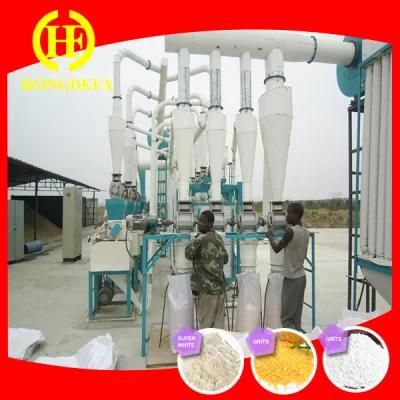 30t/24h Produce Quality Maize Flour Maize Milling Machine