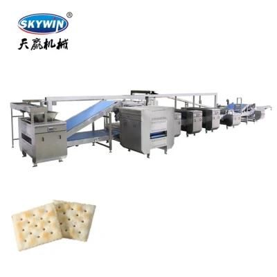 Food Processor Automatic Soda Biscuit Cracker Maker Production Line Machine