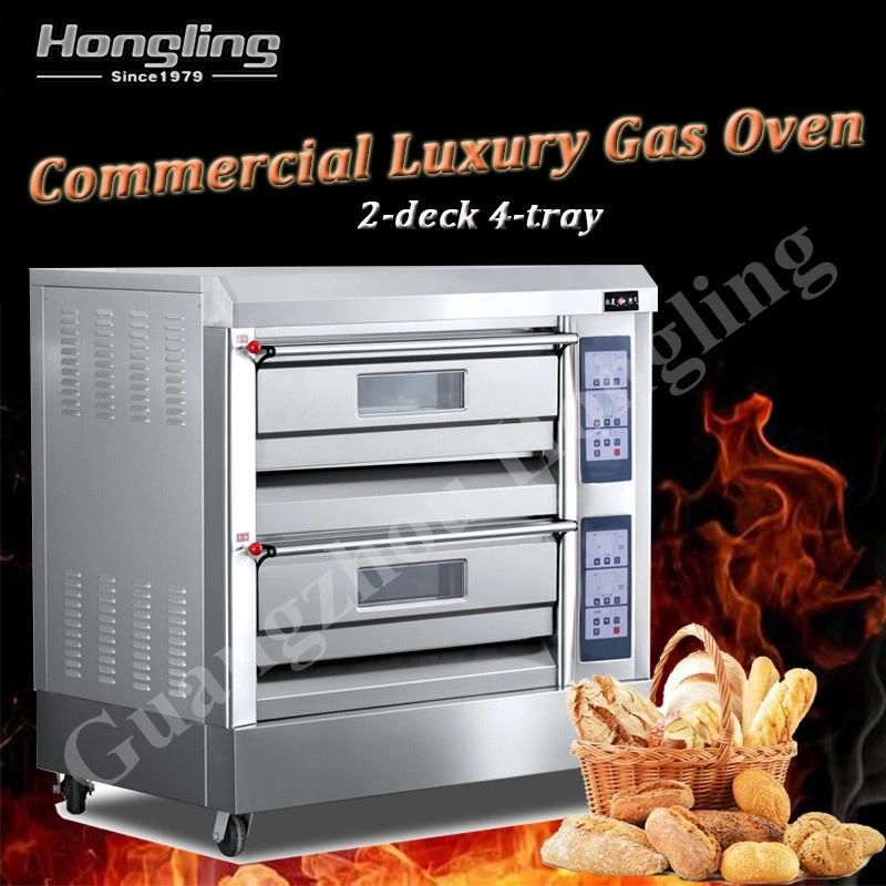 Baking Equipment Gas Deck Oven for Cake/Biscuit/Bread