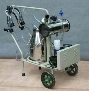 Practical Portable Double Barrel Milking Machine