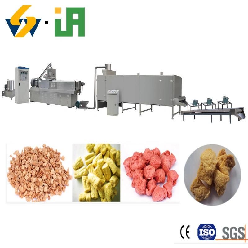 Textured Soya Protein Equipment Soy Meat Machinery Soya Protein Extruder