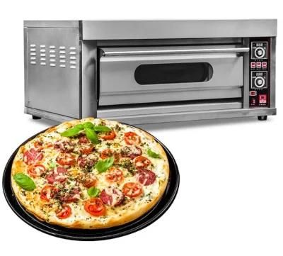 Shengmag Single Plate Tier Pizza Bread Deck Bakery Oven With1 Deck 1 Tray Baking Oven
