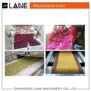 Tunnel Type Industrial Microwave Bay Leaf Fruits Vegetables Dryer Drying Machine