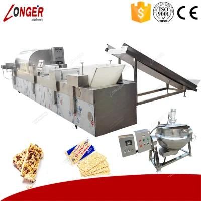 Automatic Peanut Candy Maker Granola Bar Cutting Machine