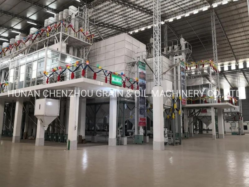 200 Ton Per Day Parboil Rice Mill Plant Automatic Rice Milling Machine for Rice Plant Line