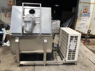 Sanitary 1000L 2000L Vertical Horizontal Cold Milk Storage Tank
