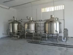 Beer Brewing Equipment 1000L Beer Brewhouse Plant 7 Bbl/15bbl Brewery System for Sale