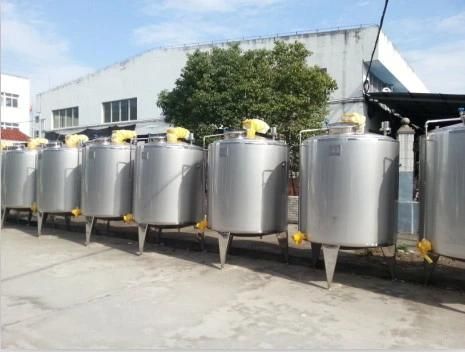 Stainless Steel Jacket Insulation Mixing Tank for Cosmetic, Food and Pharmaceutical Industry