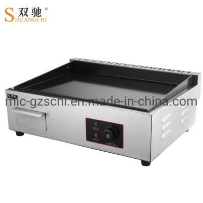 Whole Flat Electric Griddle Non Stick Surface Commercial Using Hot Sale