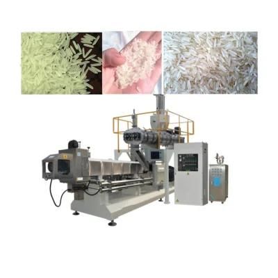 High Efficiency 500kg/H Fortified Rice Machine Dg75-II Artificial Rice Processing Line