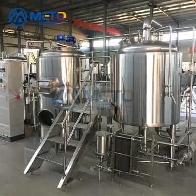 100L-2000L Commercial Beer Brewing Equipment with Ce Certificate