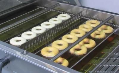 Sugar Coating Automatic Donuts Machine Doughnuts Plant