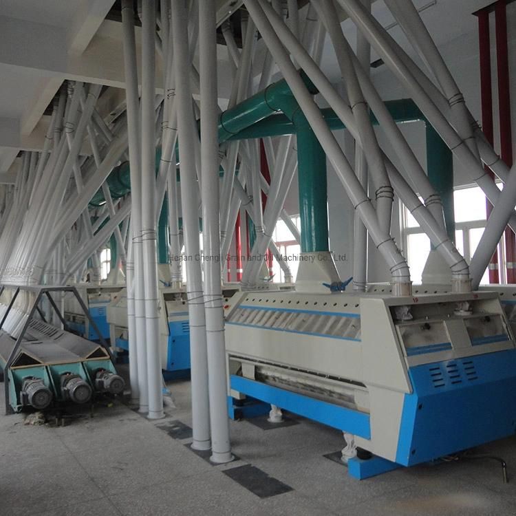 Wheat Flour Machineries with Capacity of 100t/H
