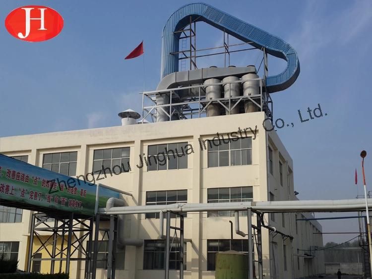 Starch Drying Machine Continour Working Airflow Dryer Arrowroot Starch Production Line