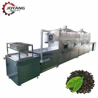 CE Certification Industry Microwave Tea Deactivation of Enzymes Drying Machine