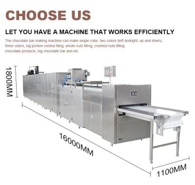 China Supplier Energy Bar Chocolate Making Machine Small Set for Small Production
