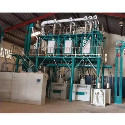 Hongdefa High Quality 50t/24h Maize Wheat Flour Mill Machine for Africa
