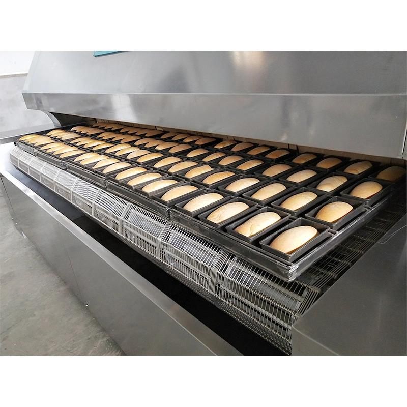 Stainless Continuous Gas Bakery Toast Baking Pizza Bread Food Tunnel Oven