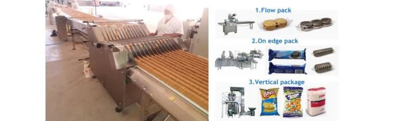 Snack Biscuit Cookie Processing Fully Automatic Production Line Machine