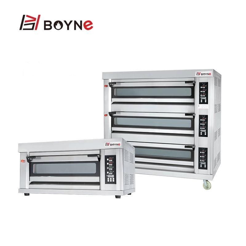 1 Deck 2 Trays Gas Oven for Commercial Kitchen