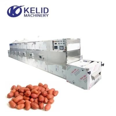 40 Kw Automatic Microwave Groundnuts Peanuts Nuts Drying Sterilizing Machine
