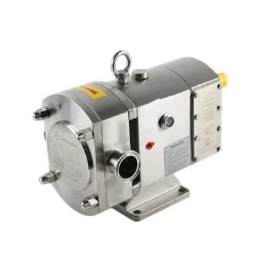 3A Food Grade Sanitary Syrup Rotary Rotor Pump with Motor