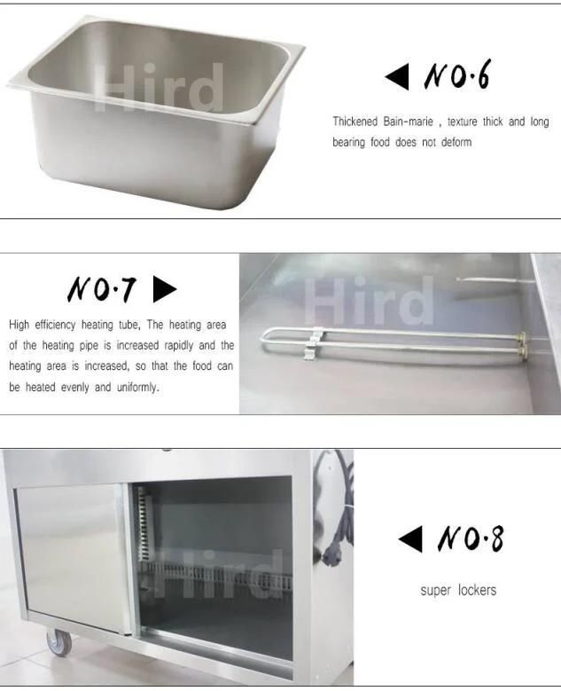 Electric Plate Warmer Cart (HYH-3) Ce