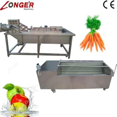 Industrial Carrot Washer Apple Washing Machine Price