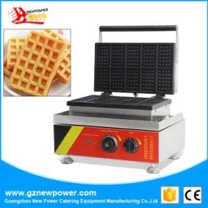 Commercial Snack Machine Waffle Maker with 10 PCS