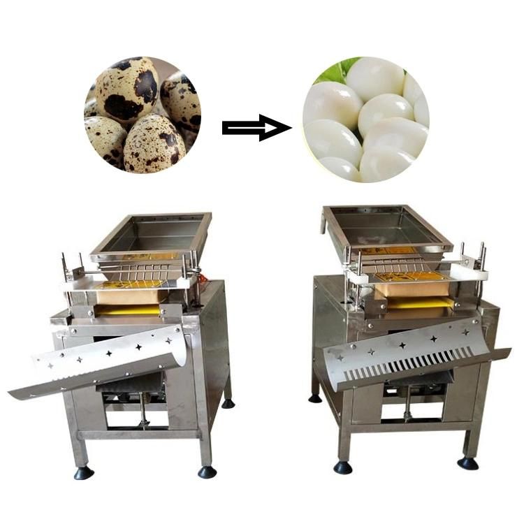 Boiled Quail Egg Peeling Shelling Quail Egg Machine