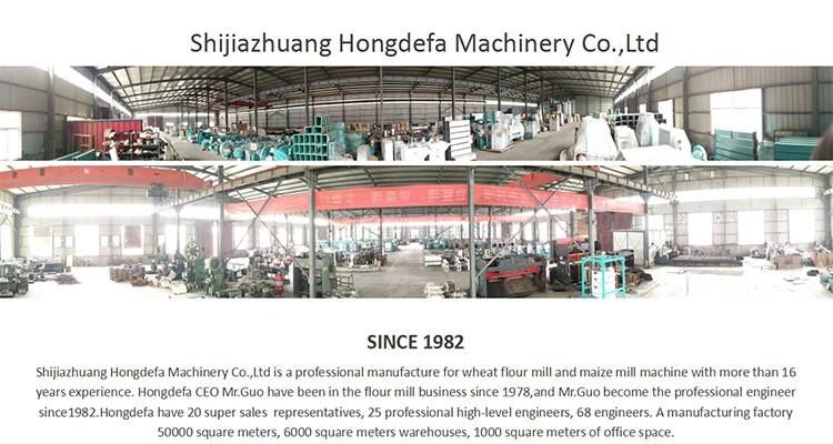 PLC Control Complete Production Line 60t/24h Maize Milling Line