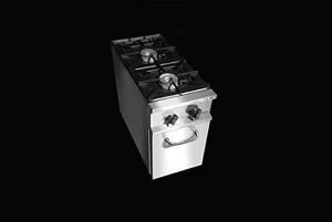 New Design Commercial Gas Range with 4 Burners with Cabinet