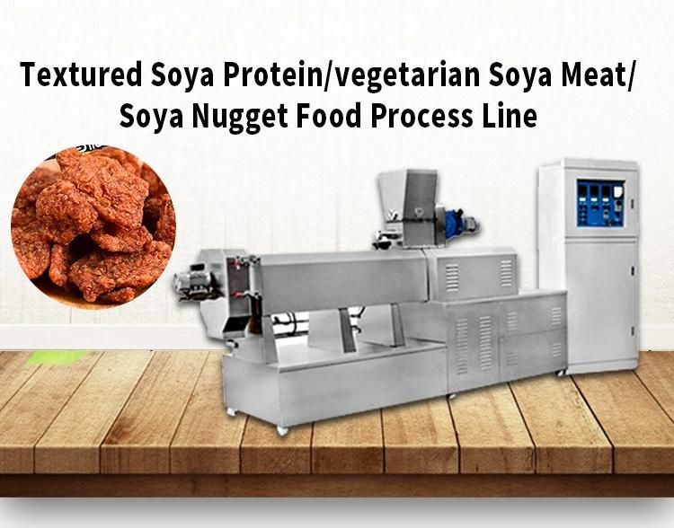 Vegetable Meat Soybean Protein Making Machine Soy Protein Isolate Production Line