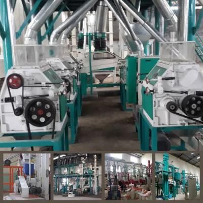 Angola Market Sale 30t Corn Flour Milling Machine