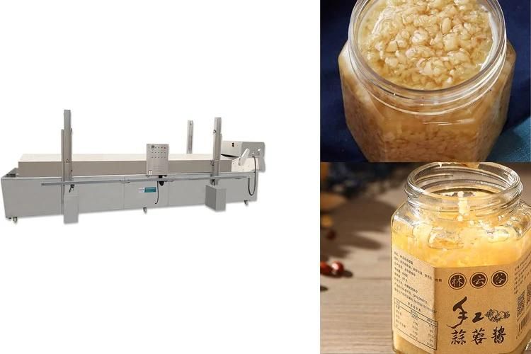 Jar Tunnel Pasteurization Machinery Paste Garlic Pasteurized Machine