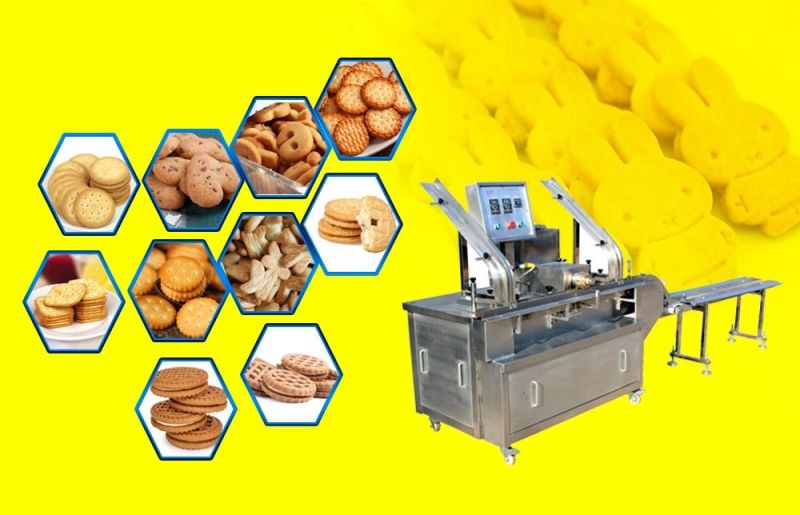 Popular and Industrial Hot Chocolate Wafer Biscuit Making Machine for Sale Milk Biscuit Processing Machine