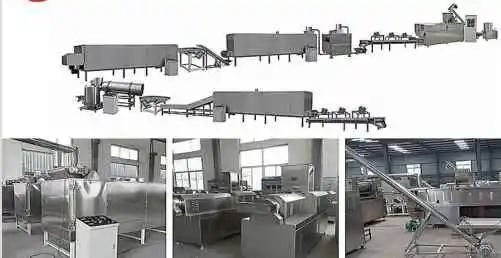 High Quality Extruded Crispy Sweet Corn Flakes Snacks Equipment for Puffed Food