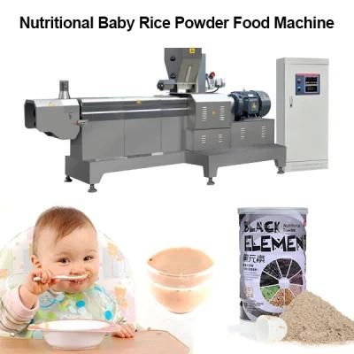 Nutritional Baby Food Rice Powder Extruder Making Machine Processing Plant Production Line