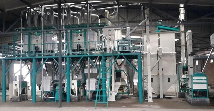 30t/D Maize Flour Milling Machines Corn