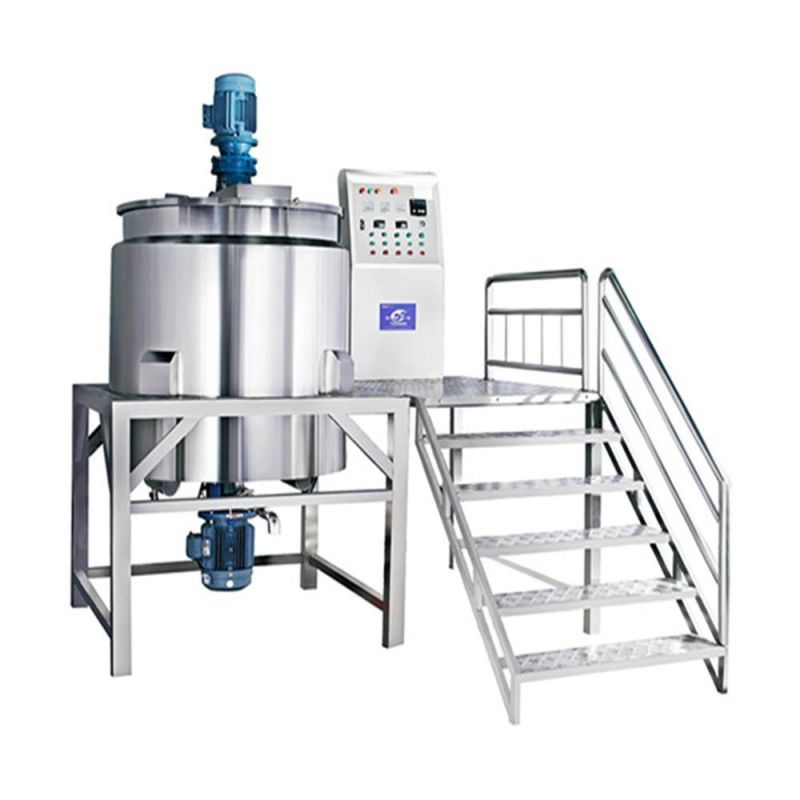 Insulation Double Wall Heating Mixing Blending Heating Fermentation Tank