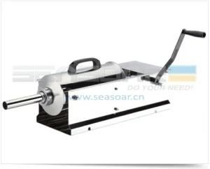6 Kgs Horizontal Sausage Filler with Two Gear Speed and Ss Stand