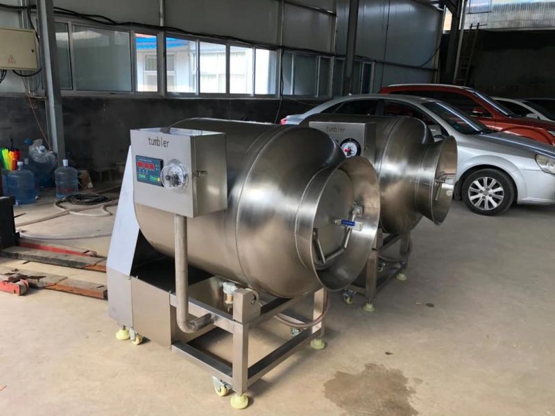 500kg/H Chicken Meat Tumbler Vacuum Roll Shaping Machine for Chicken for Sale