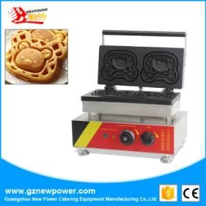 Kitchen Equipment Waffle Maker Machine with Little Bear Shape