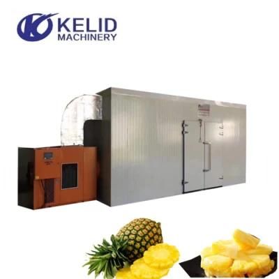 Heat Pump Pineapple Banana Slice Hot Air Fruit Drying Machine