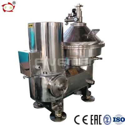 Disk Stack Milk Cream Solid Liquid Separation Centrifuge