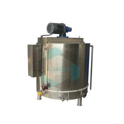 Chocolate Paste Insulation Tank with Water Cycle Heating Volume 500L