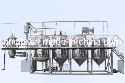 Soybean Oil Refining Machine Sunflower Oil Extraction Machine Oil Refinery Plants Crude
