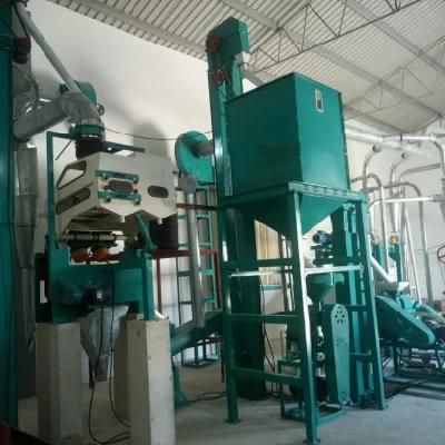 Hongdefa Hot Sale 5t/24h Maize Milling Machine Factory Price