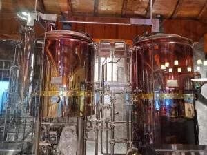 Pub Craft Red Copper Beer Brewing Equipment Micro Brewery Equipment